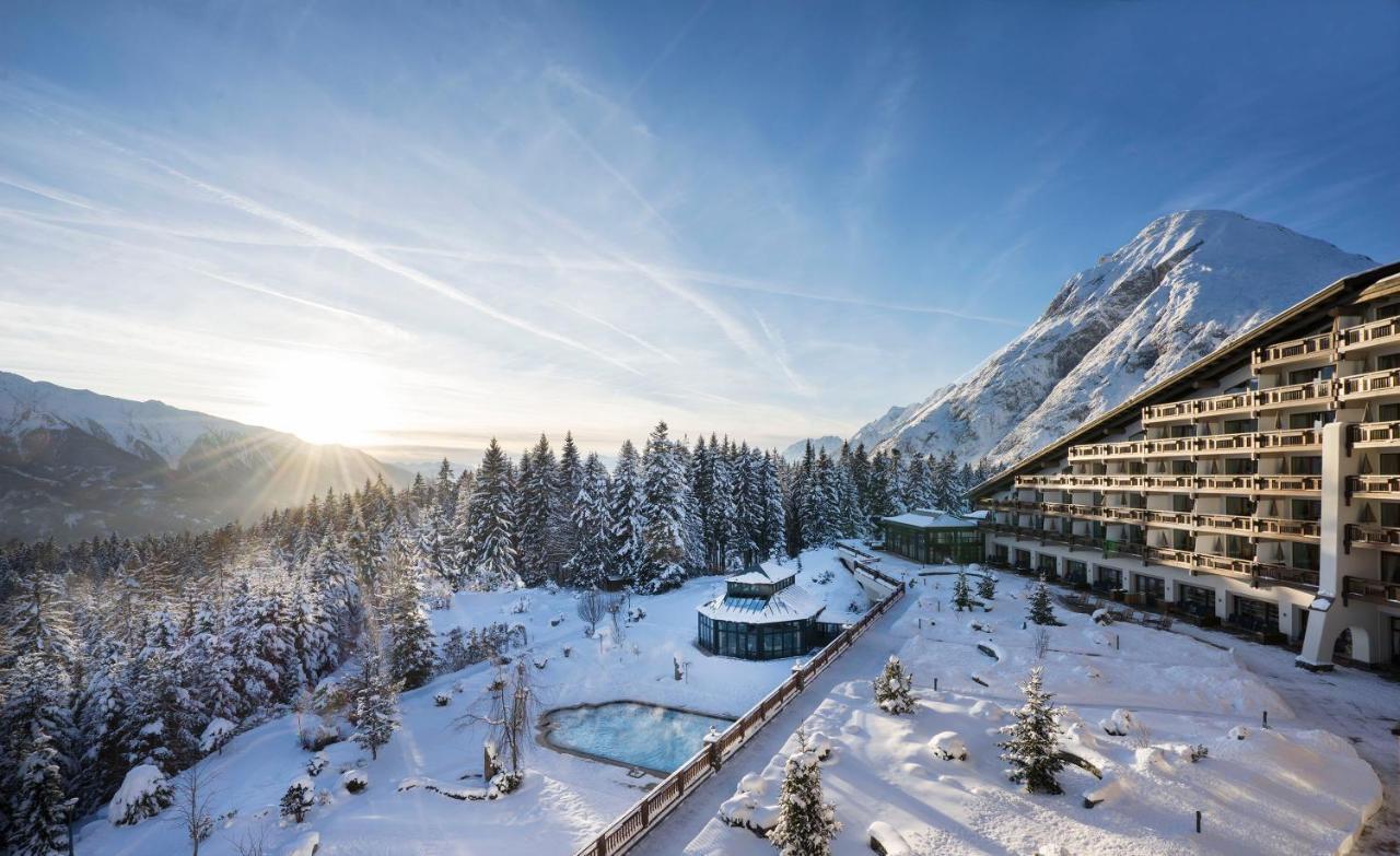 Interalpen-Hotel Tyrol Тельфс Экстерьер фото